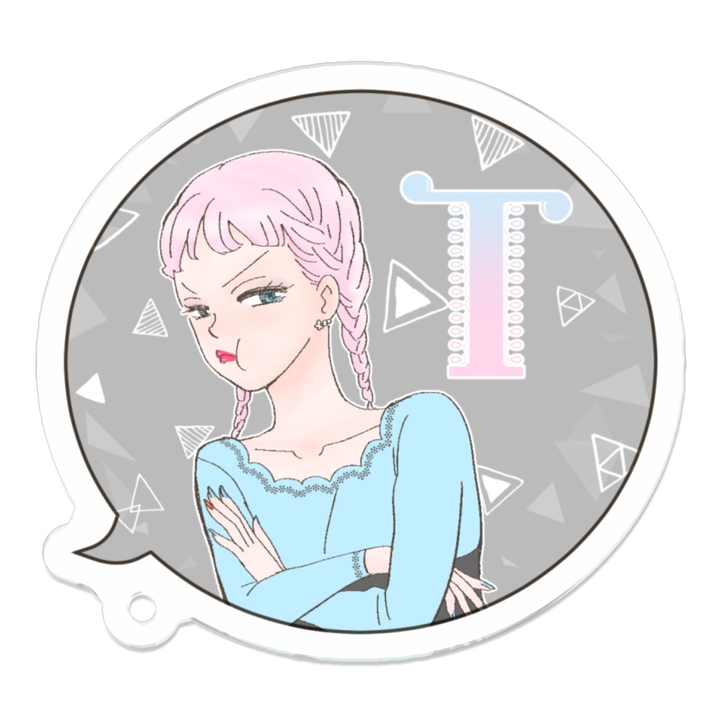 アクキー【イニシャルT】