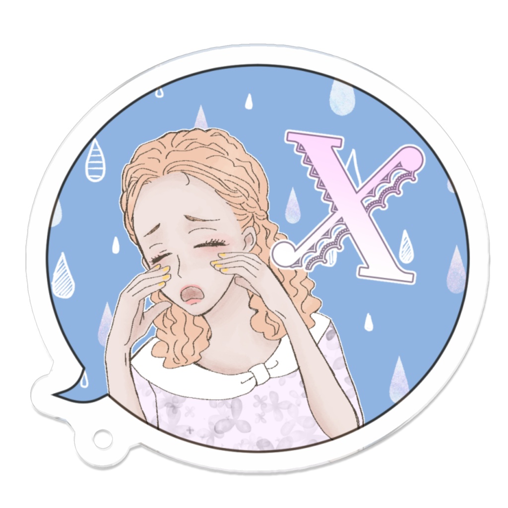 アクキー【イニシャルX】