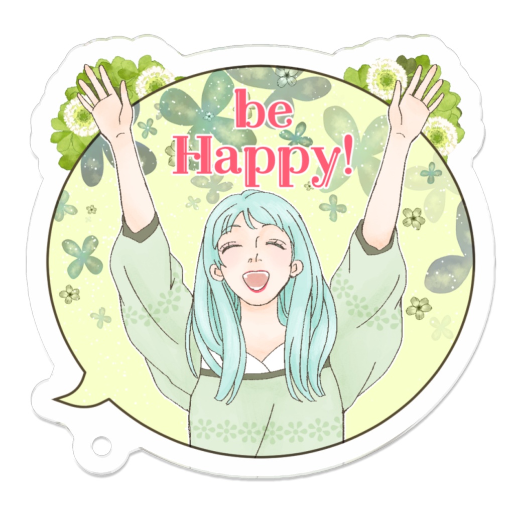 アクキー【be Happy!】