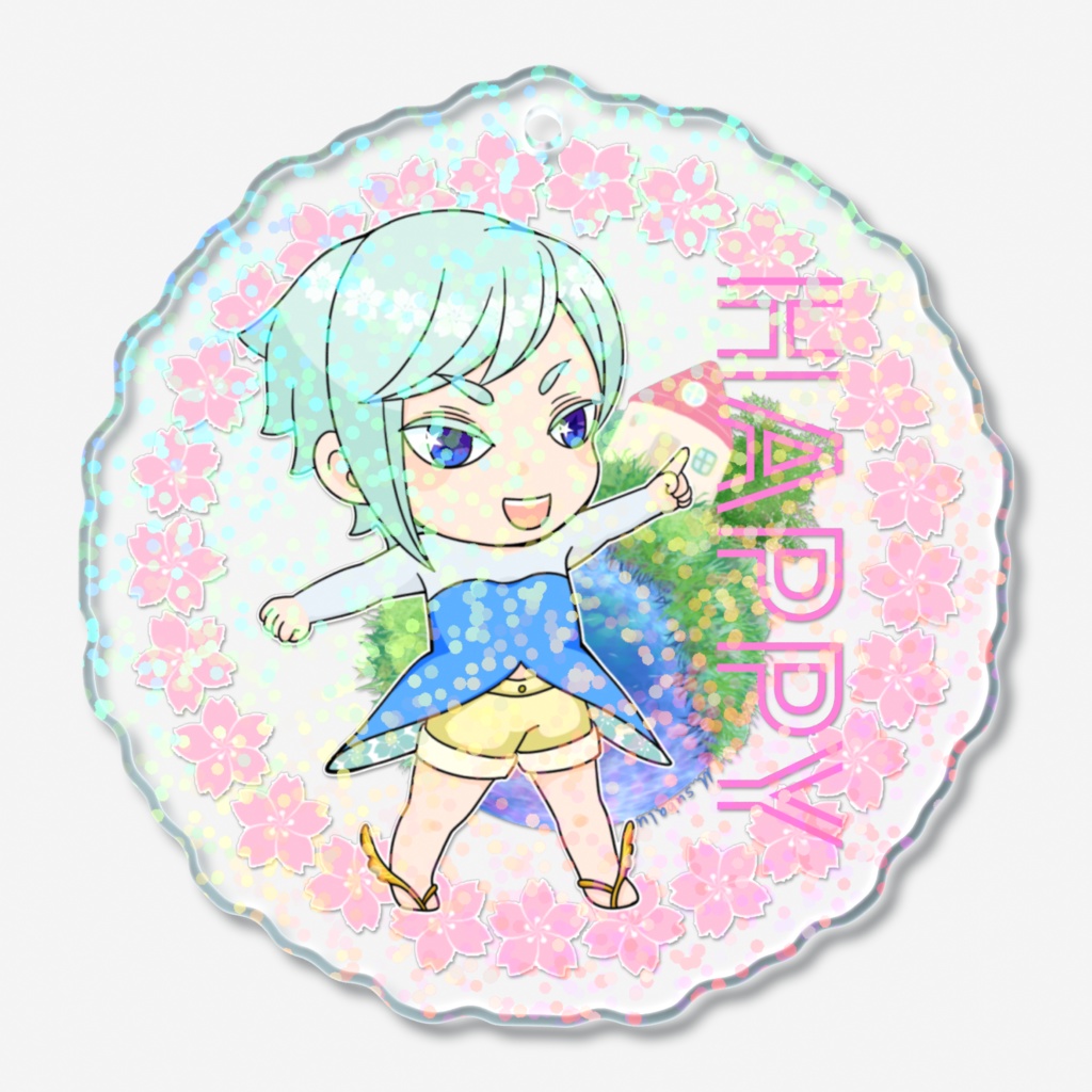 桜あいキーホルダー