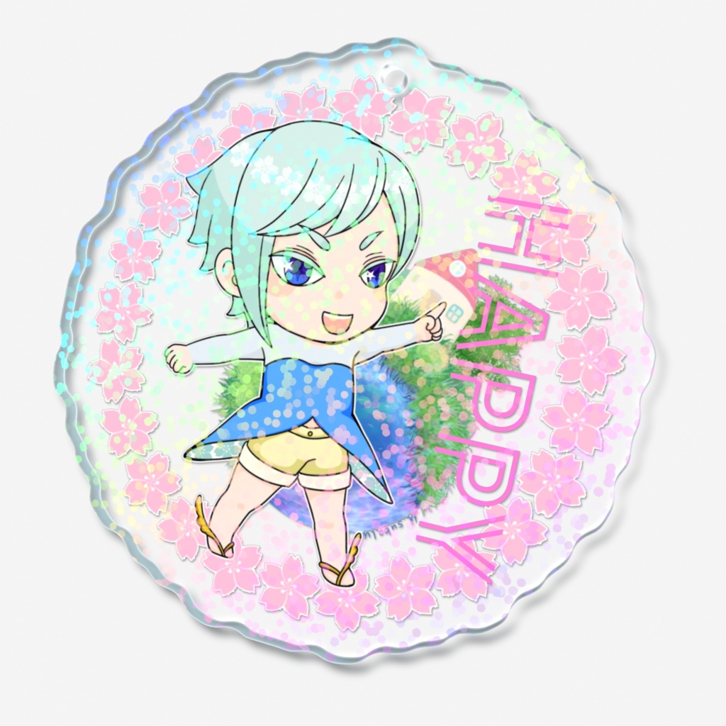 桜あいキーホルダー