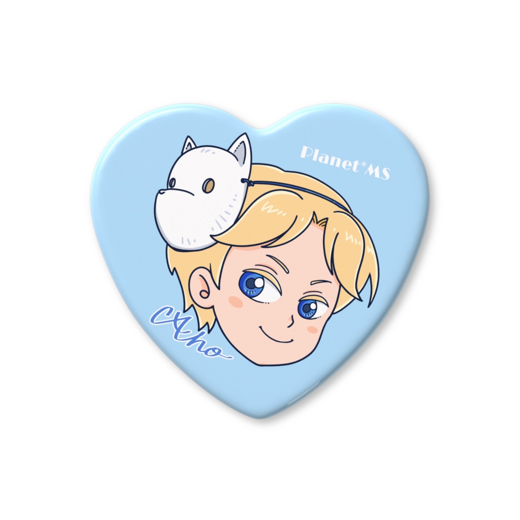 缶バッジ【姿絵師アオ】