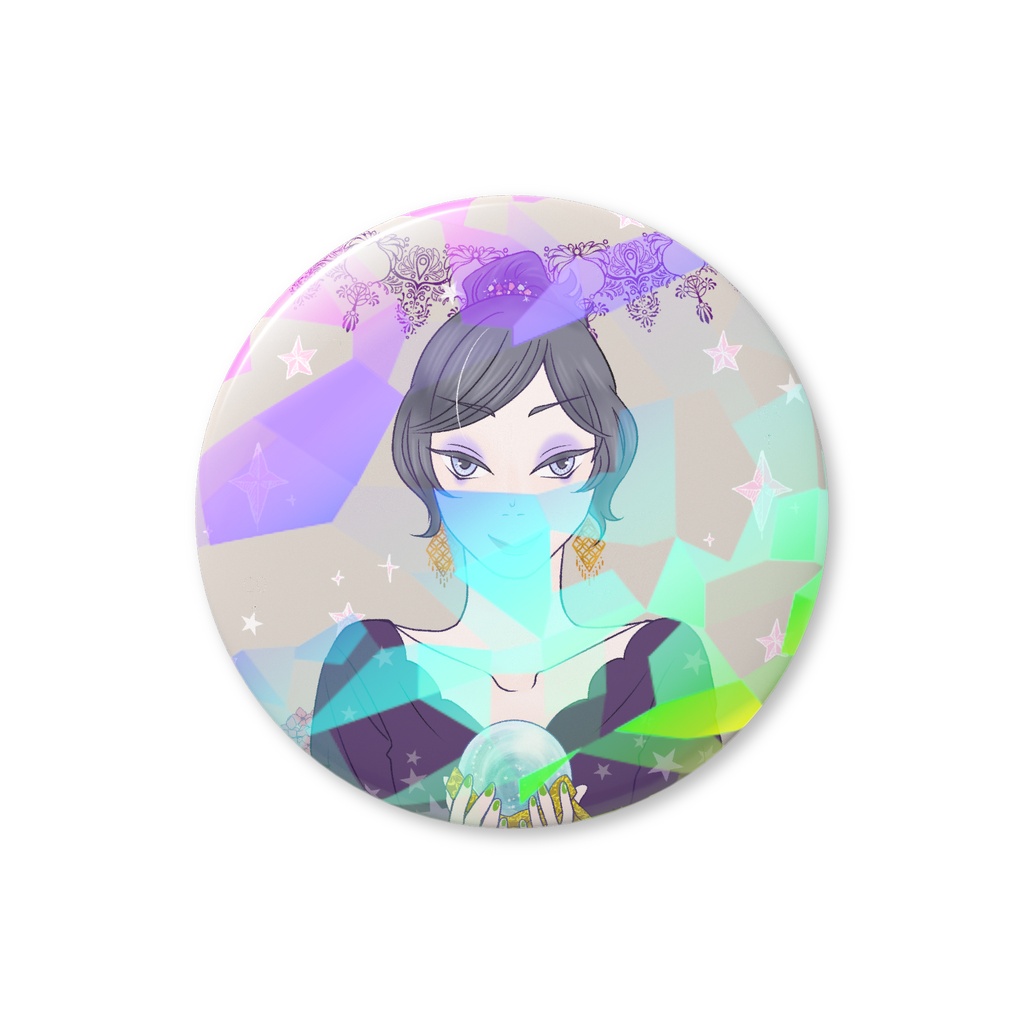 魔女と天使と悪魔のバッジ