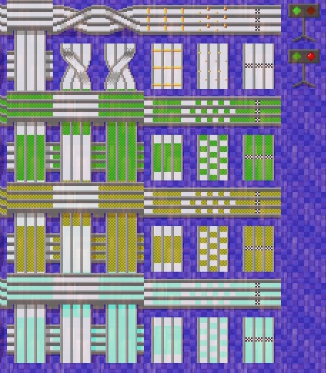 マップチップ 32*32 ミニ四駆コース