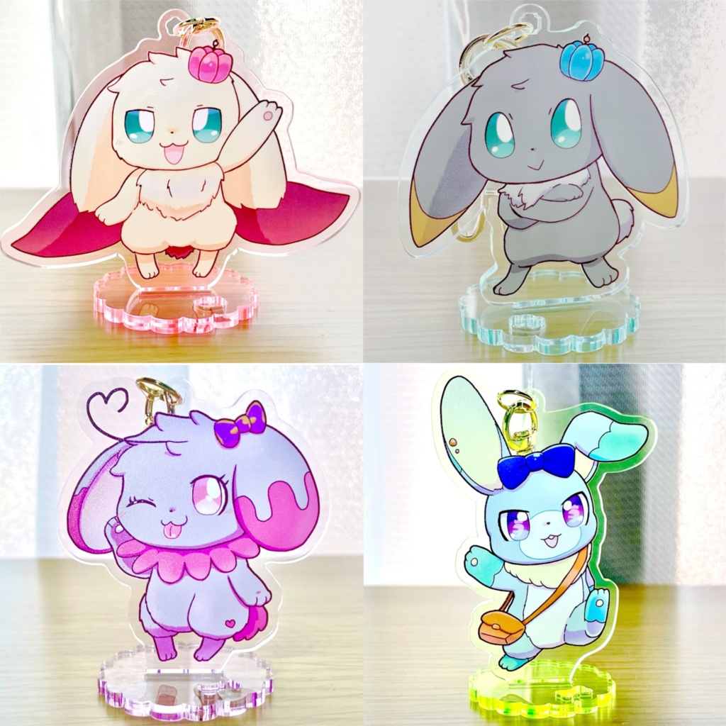 うちのこアクリルスタンドキーホルダー