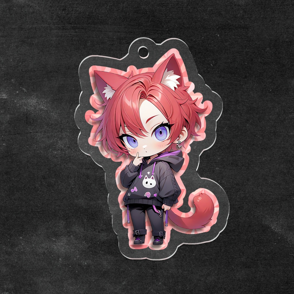 bokusi アクリルキーホルダー