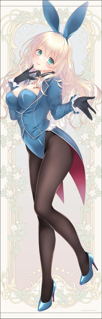 等身大タペストリー バニー愛宕