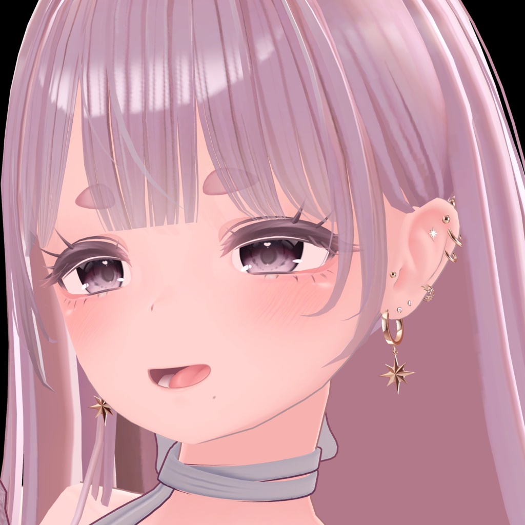 【MA対応】パーティクルピアスセットSTELLARセレスティア対応