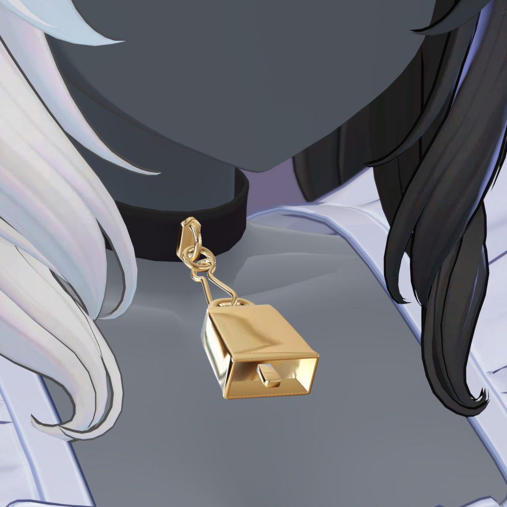 【ミルティナ】髪&牛耳テクスチャ,カウベル・耳タグ