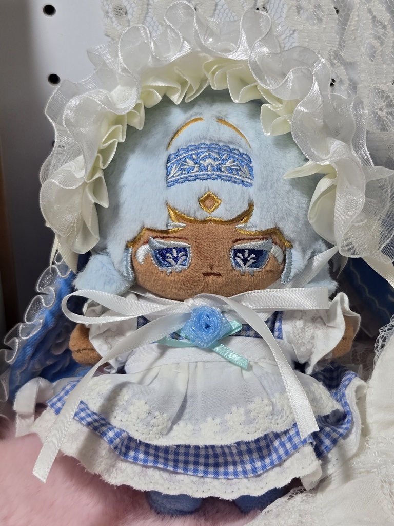 ハーフボンネット風ヘッドドレス