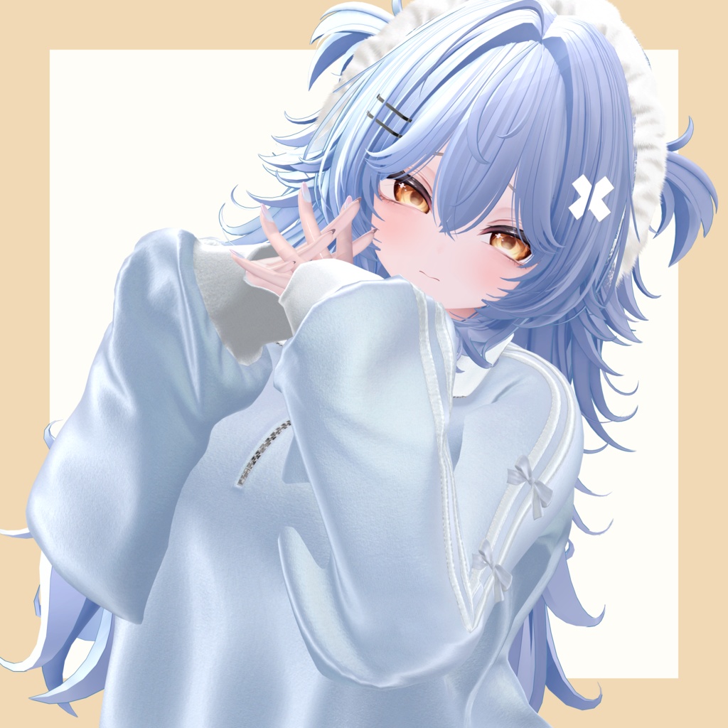 【ミルティナ/Milltina】Face Blendshape + 17 Animation