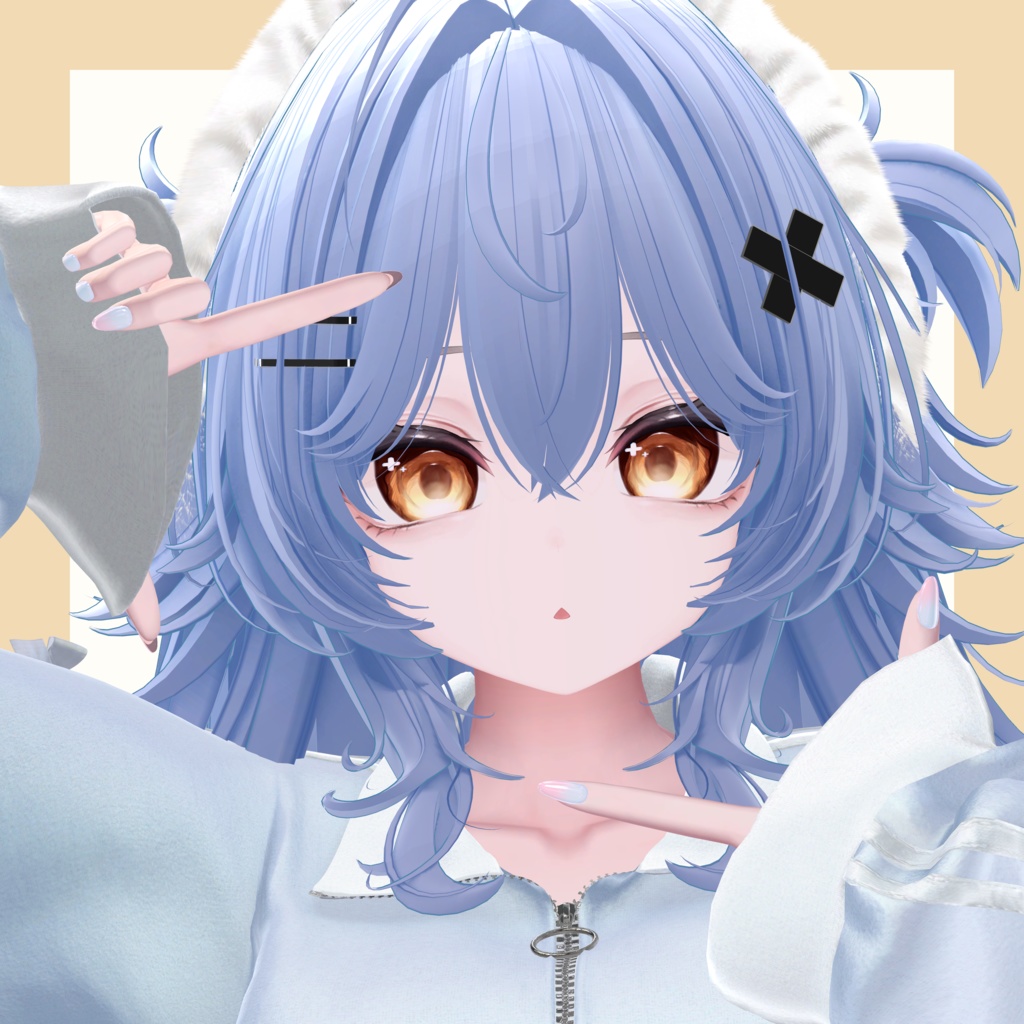 【ミルティナ/Milltina】Face Blendshape + 17 Animation