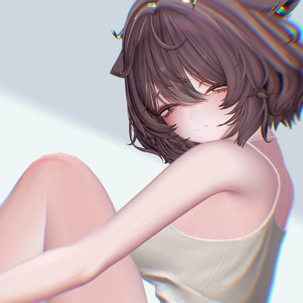 【しお/Sio】Face Blendshape + 17 Animation