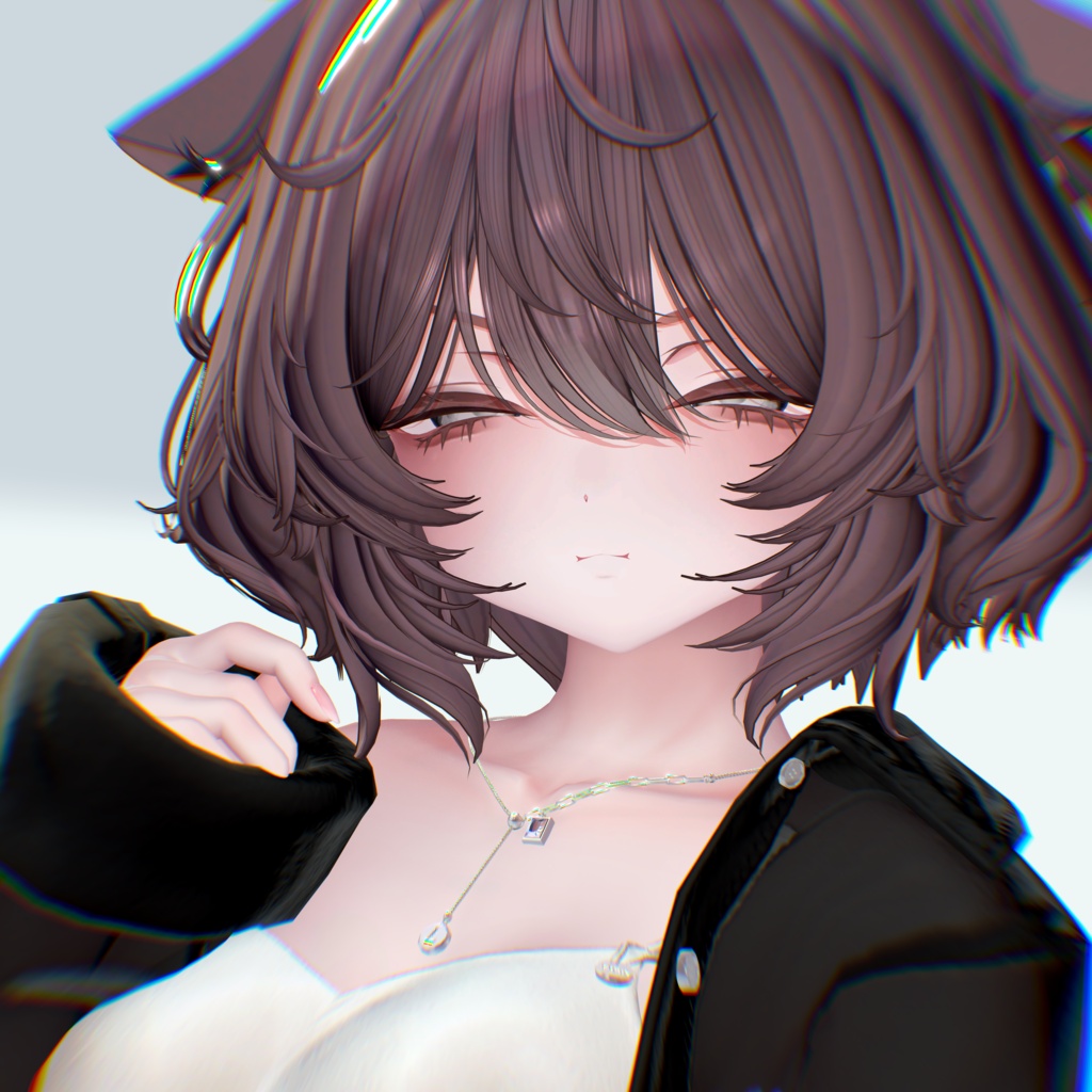 【しお/Sio】Face Blendshape + 17 Animation