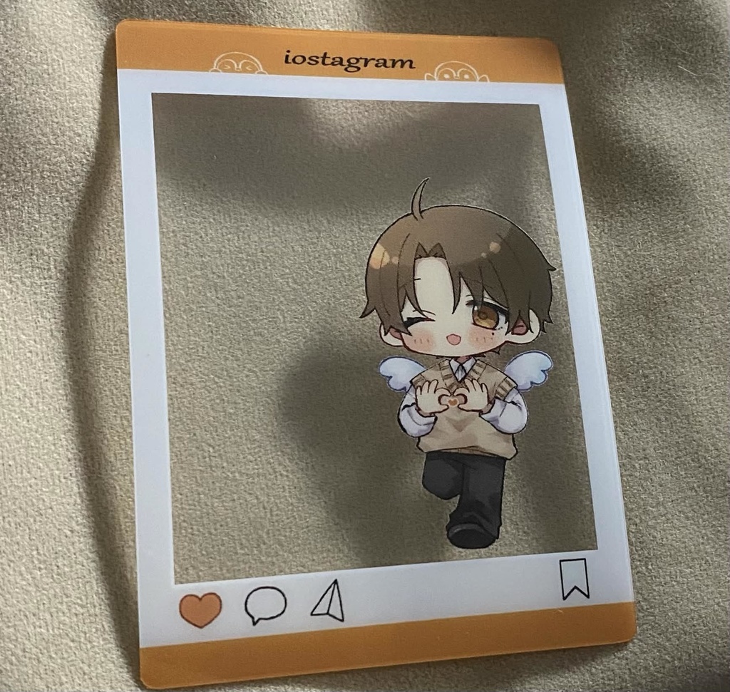 【2025誕生日記念】SNS風クリアカード【いお】