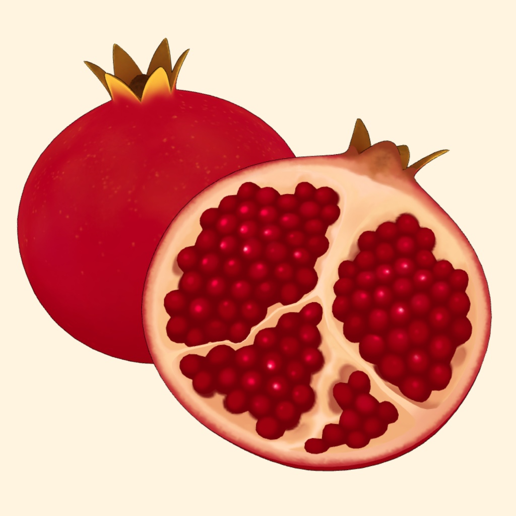 3Dフルーツ素材セット (14種類) | Fruit Props for CLIP STUDIO