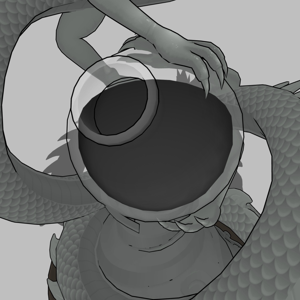 3D羽根ペン素材 Rich シリーズ (12種類) 漫画・イラスト用