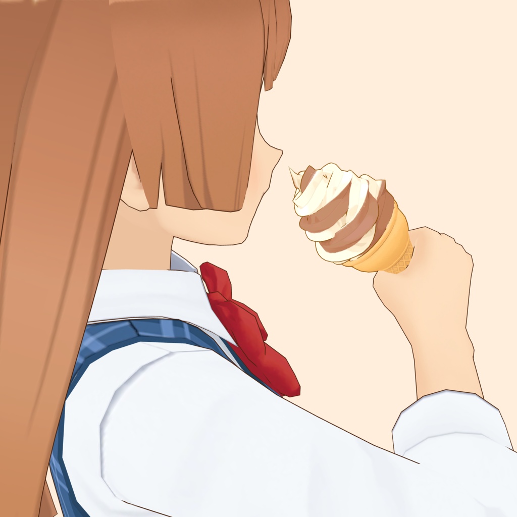 3Dアイスクリーム素材セット | Ice Cream 3D Props