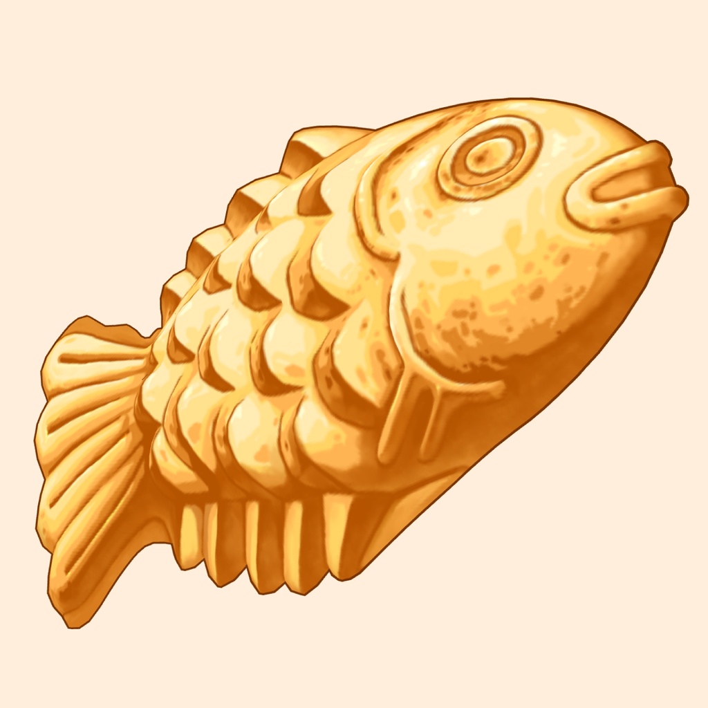 3Dプンオパン素材 | Bungeoppang 3D Prop