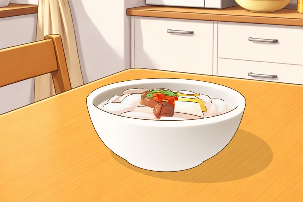 3D韓国スープ素材セット | Korean Soup Set 3D Prop