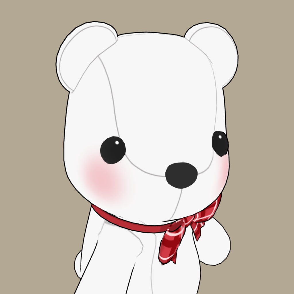 くまのぬいぐるみ3D素材 | Teddy Bear 3D Props