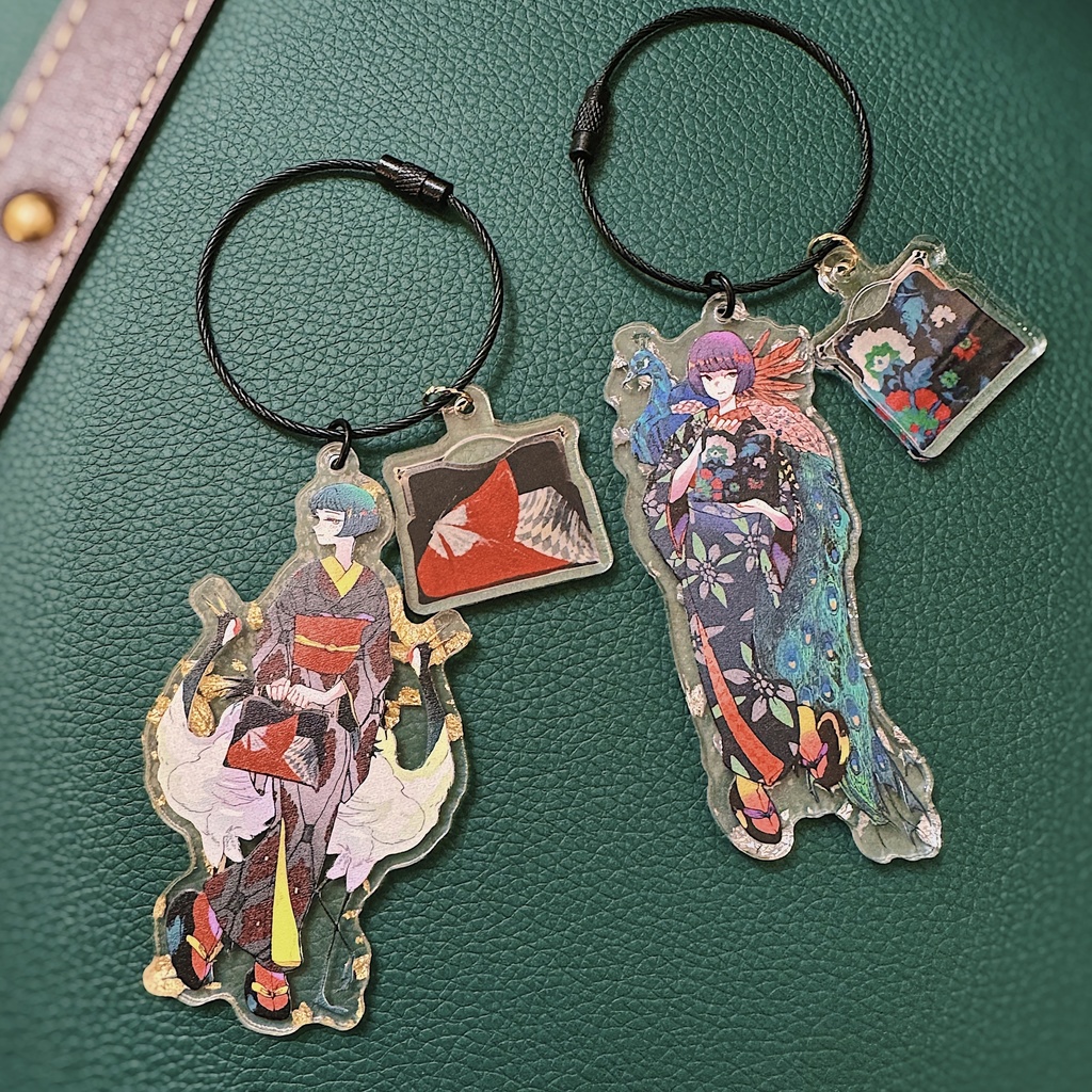 アクリルキーホルダー「鞄にまつわるエトセトラ」