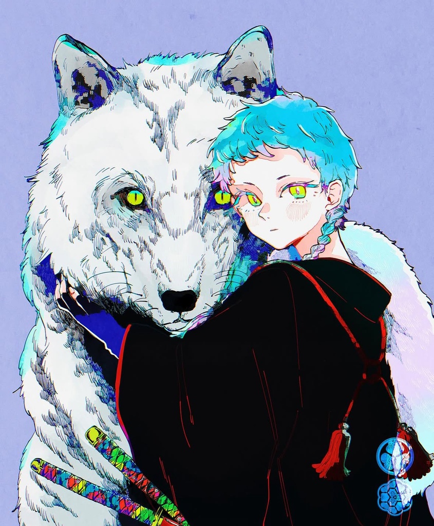 F6キャンバス「ホロケウカムイ」