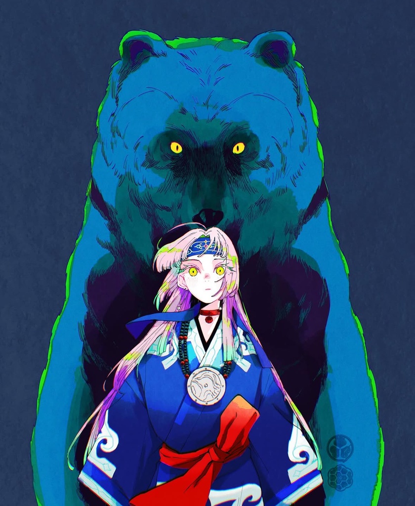 F6キャンバス「キムンカムイ」