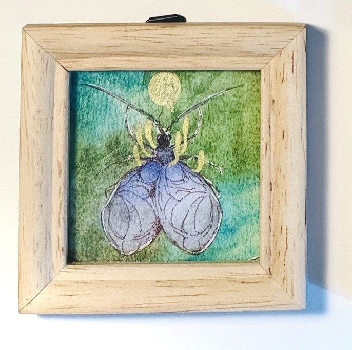 スズムシセット透明水彩原画