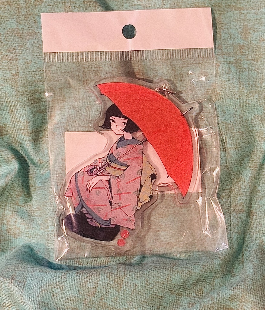 雨傘アクリルキーホルダー(中国版グッズ)