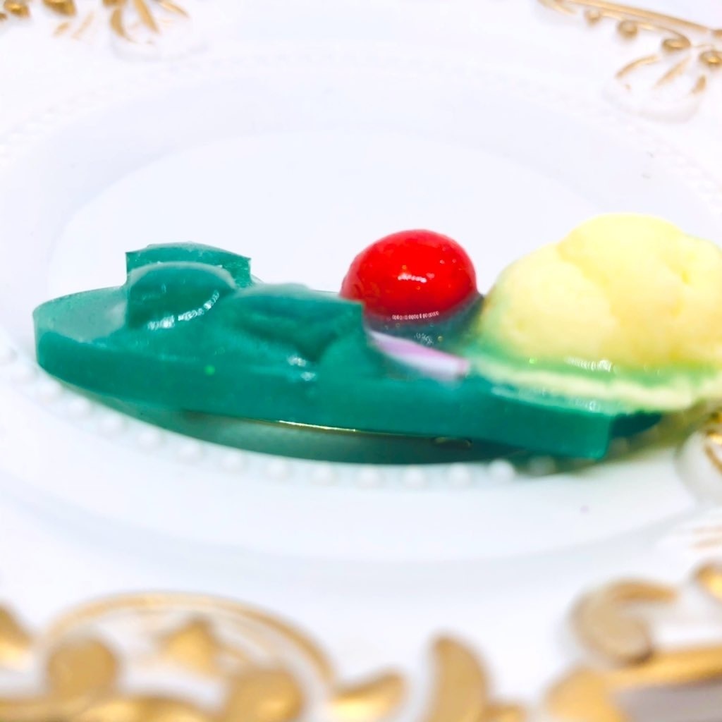 ねこねこメロンソーダ ブローチ