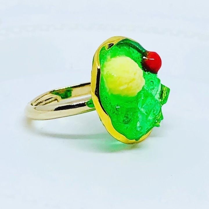 メロンソーダのリング