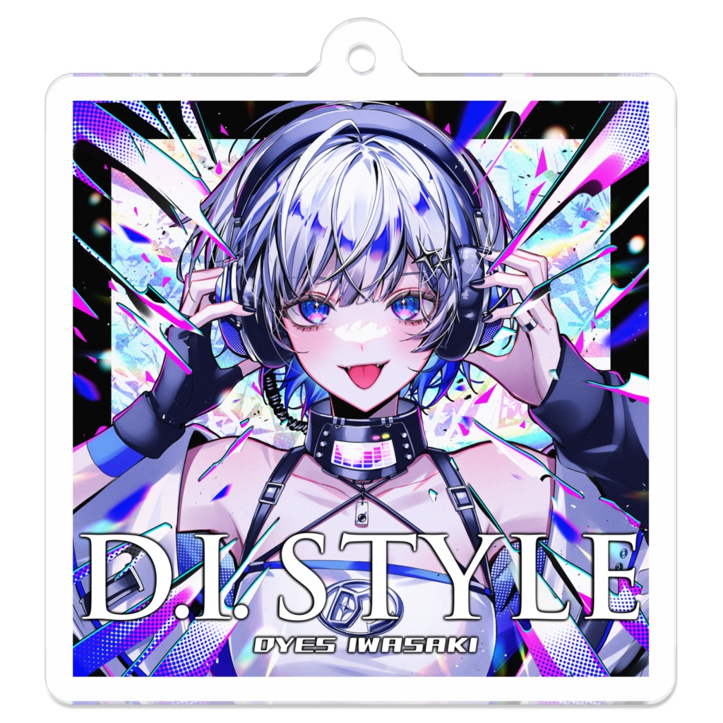 DYES IWASAKI D.I. STYLE アクリルキーホルダー
