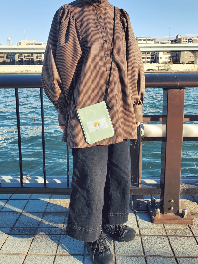 【受注商品】PUレザーショルダーポーチ【二次受注】