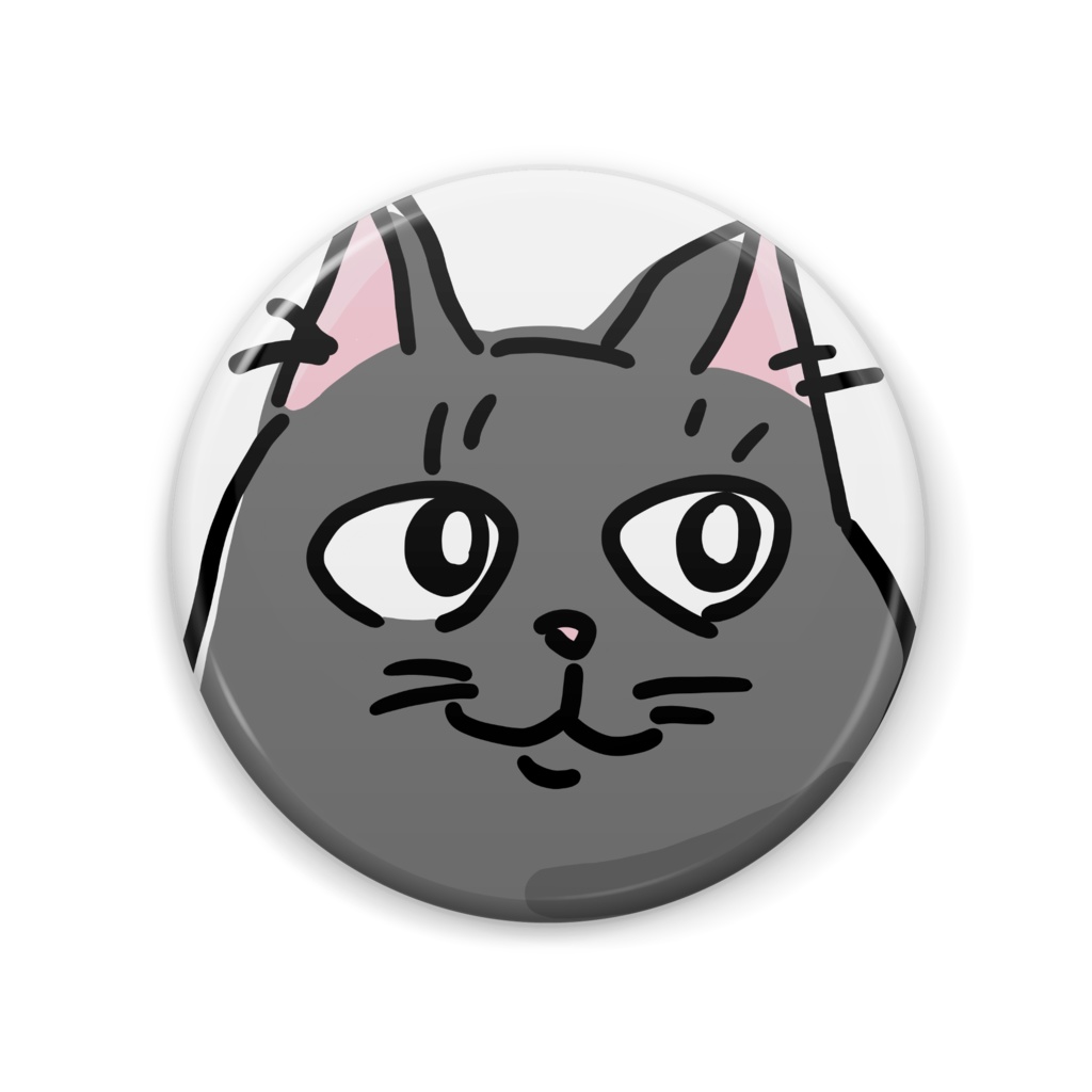 かべねこカンバッジ