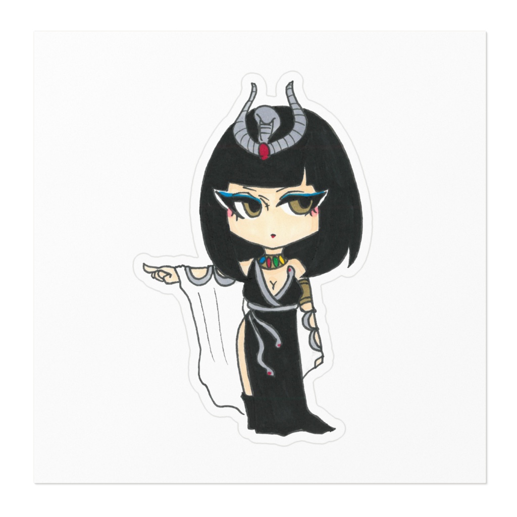 【ステッカー】神官女王