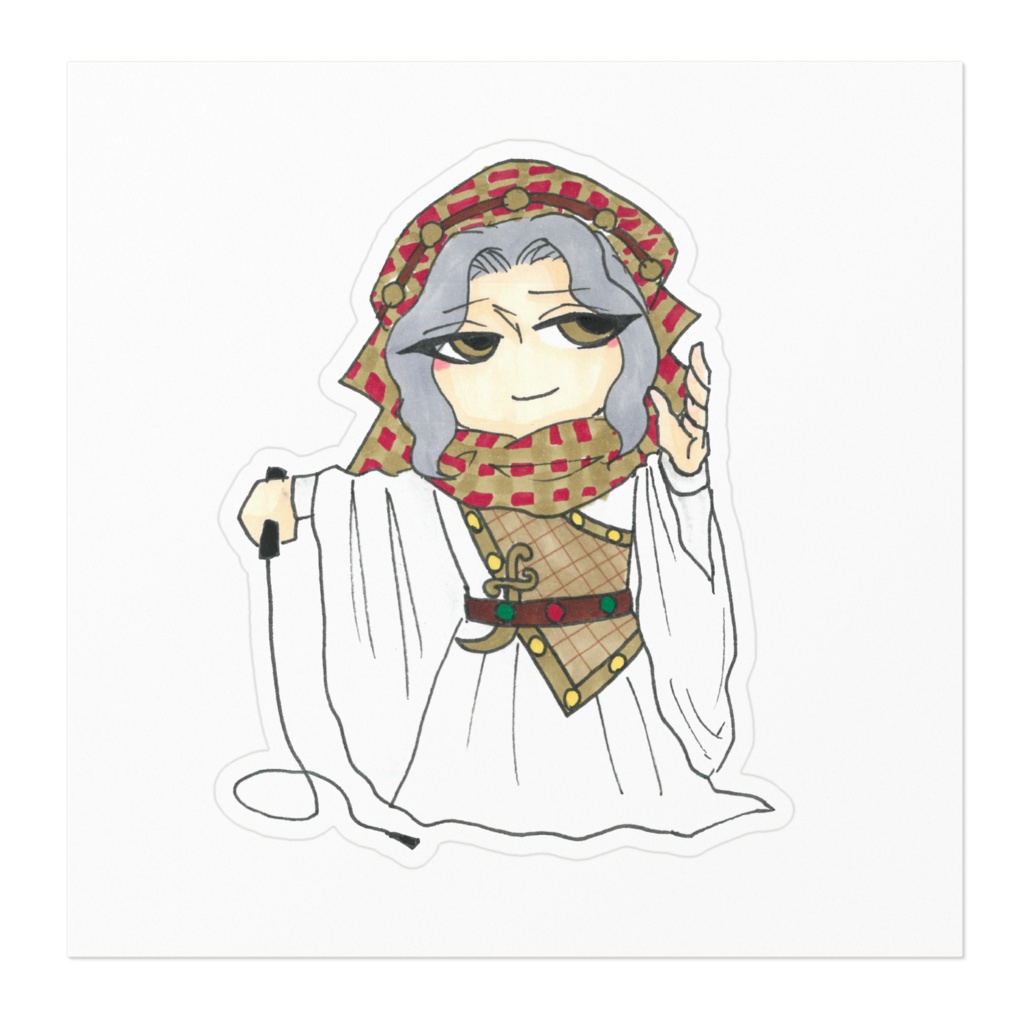 【ステッカー】異国の王子