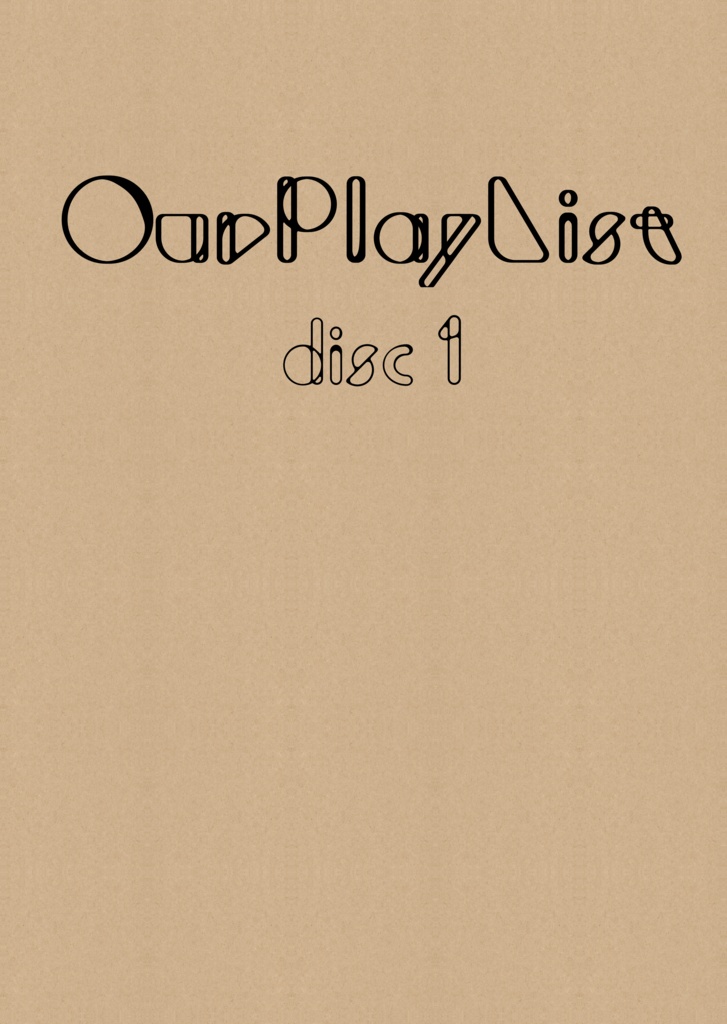 OurPlayList disc1
