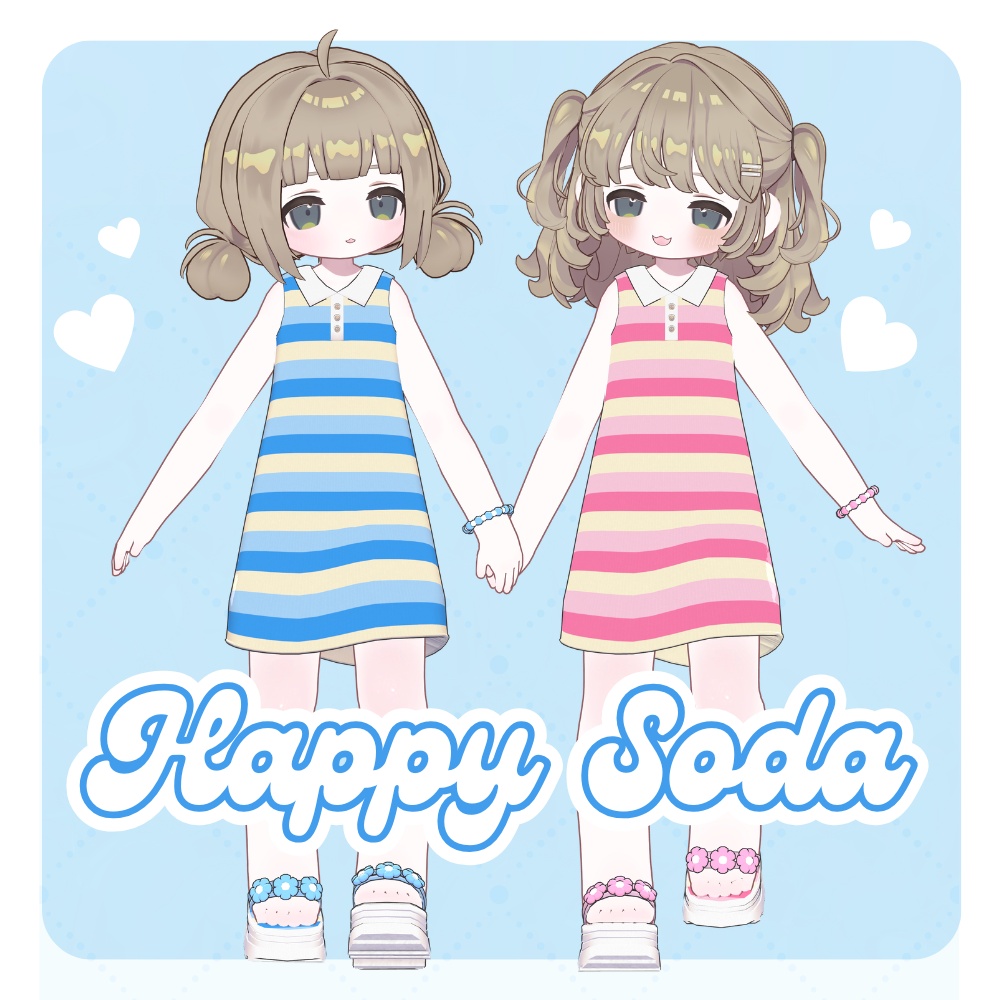 SALE!〔Kipfel〕💙Happy Soda🥤🫧〔VRChat〕
