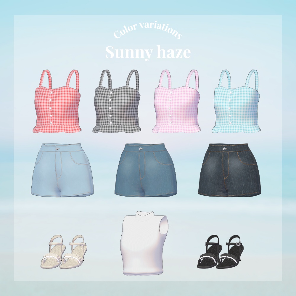 SALE!〔Urara〕🤍Sunny haze🌤️〔VRChat〕