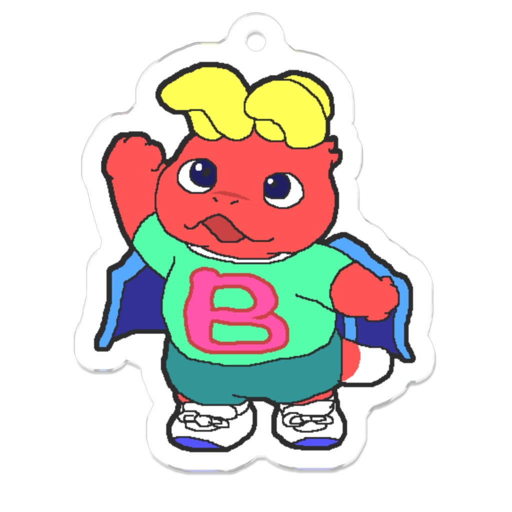 アクリルキーホルダー(ベイ助)