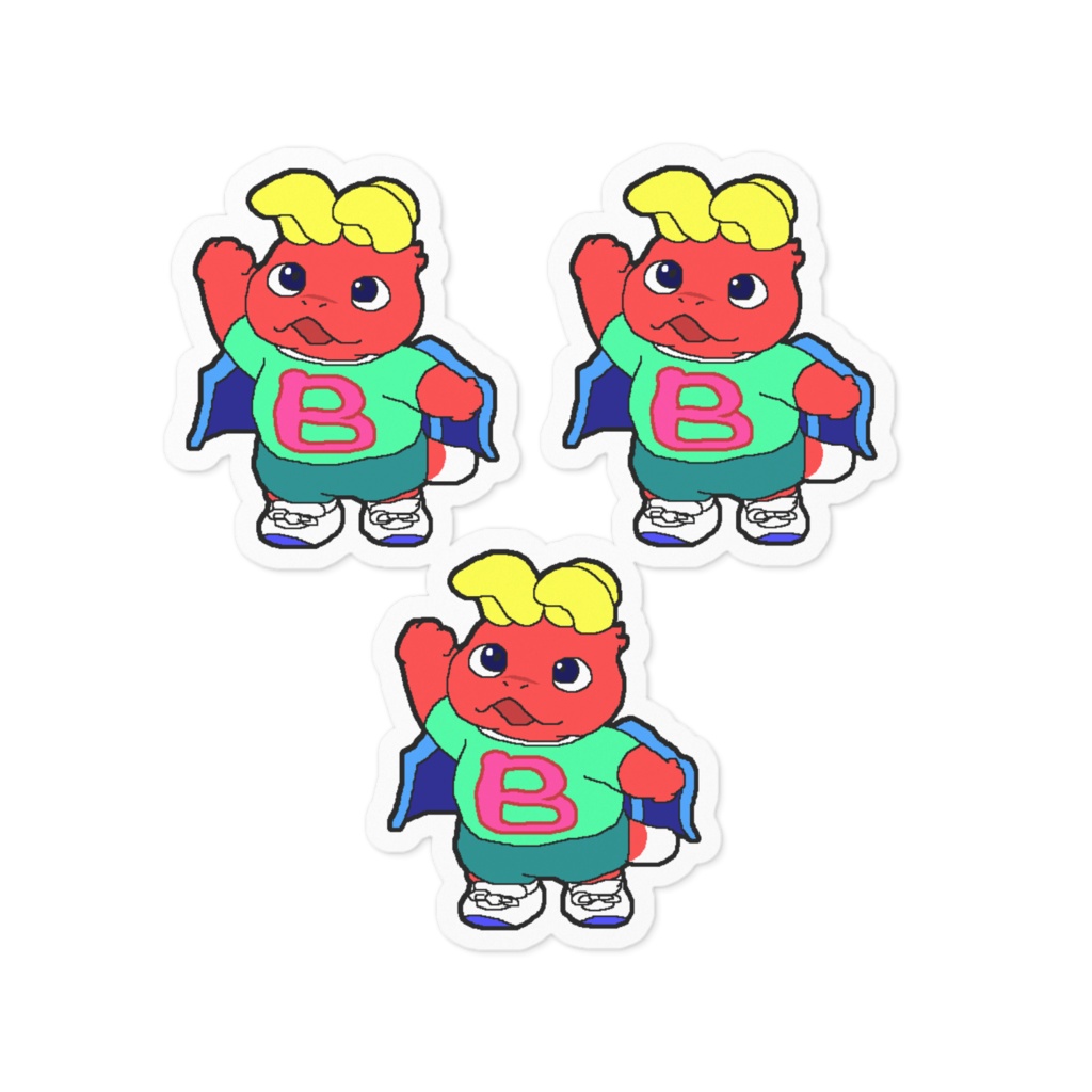 ステッカー(ベイ助)