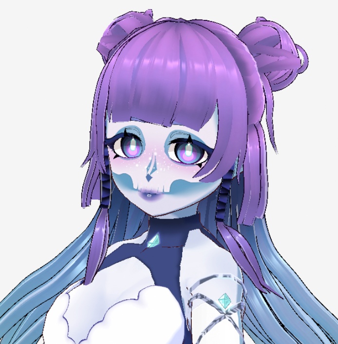Free Ghost VRoid 3D Model