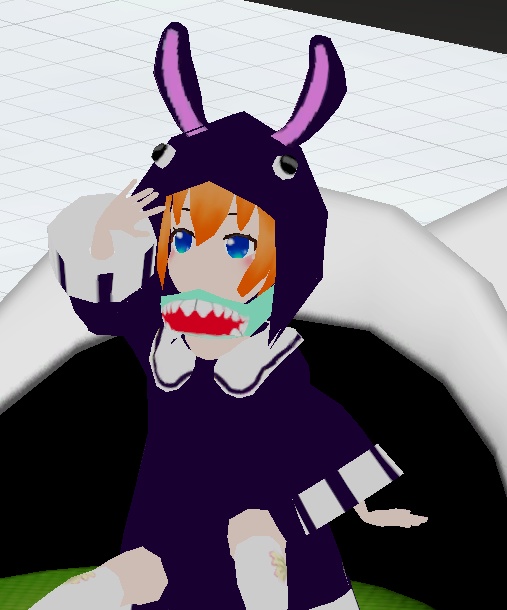 VRChat向けクエスト対応3Dモデル「チナツ」