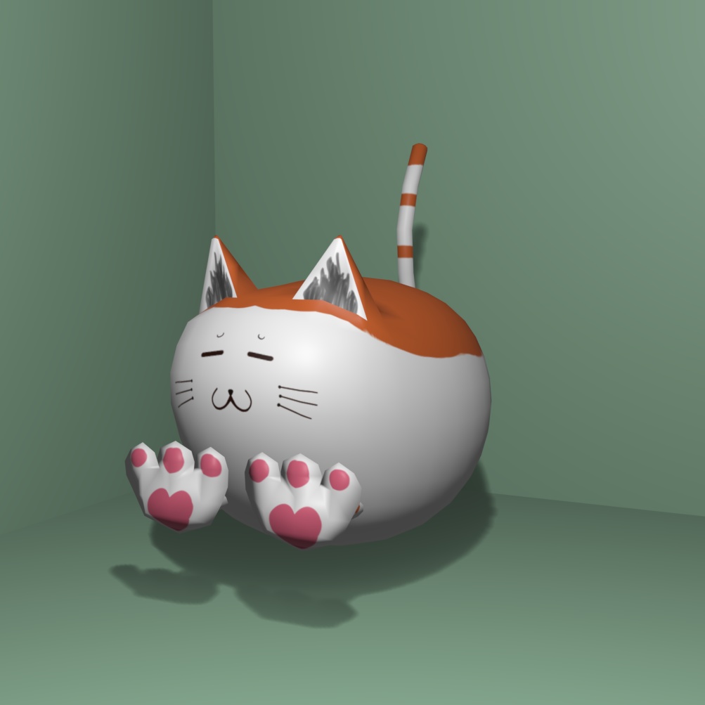 【3Dモデル】NekoPunch【VRChat向け】