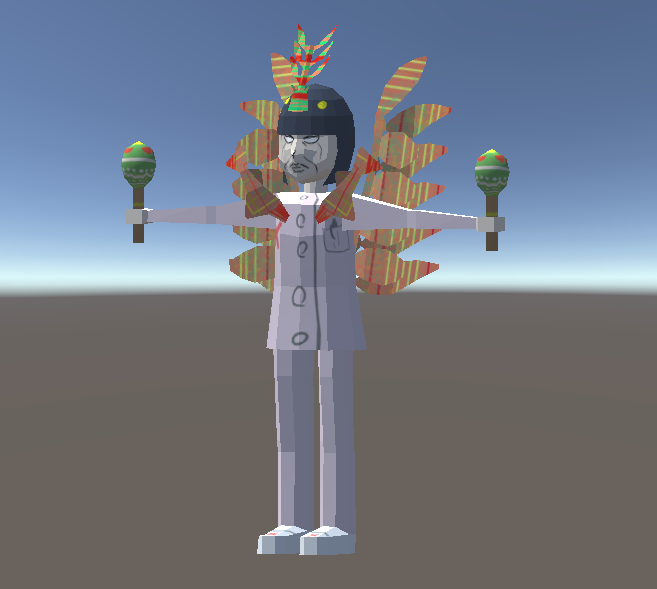 【3Dモデル】サンバ！（助産師）【VRChat向け】