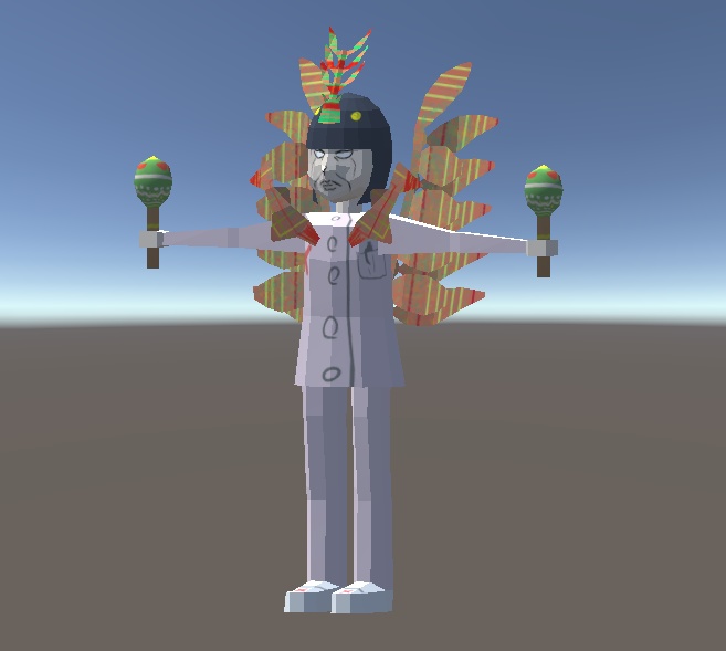 【3Dモデル】サンバ!(助産師)【VRChat向け】