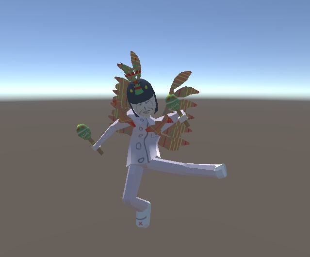 【3Dモデル】サンバ!(助産師)【VRChat向け】