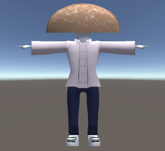 【3Dモデル】無難なしめじ、無難しめじ