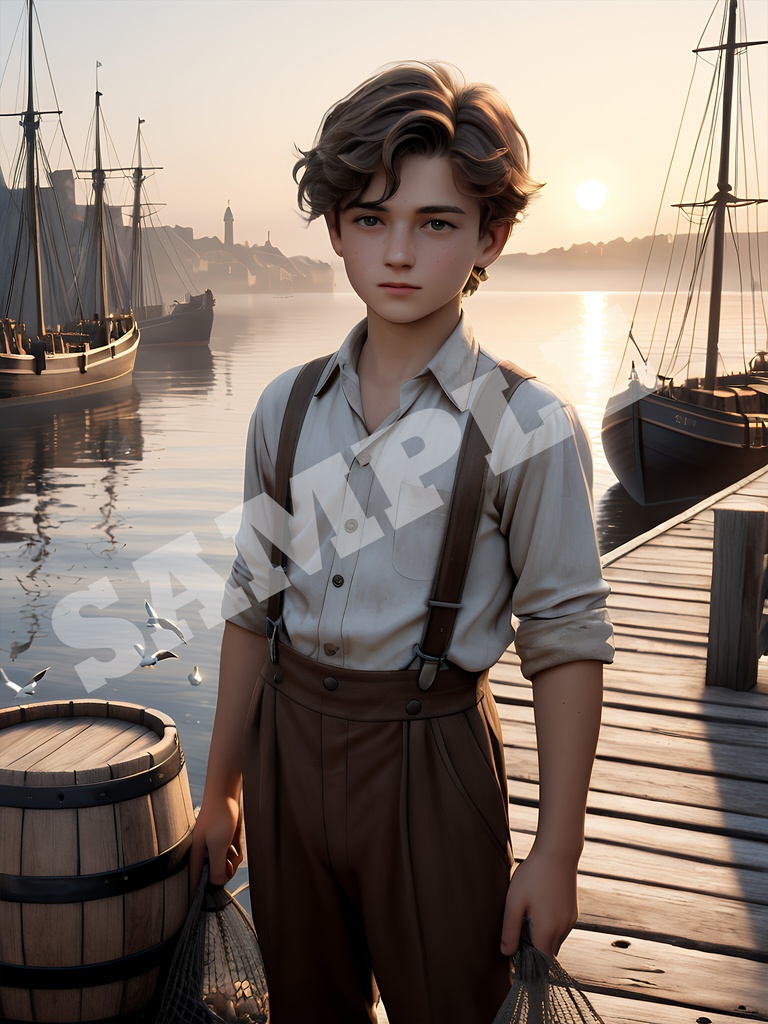 A.I.タイムカプセル vol.2:19世紀 - 港で働く少年たち